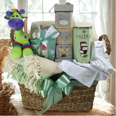 Mint Moments Baby Basket