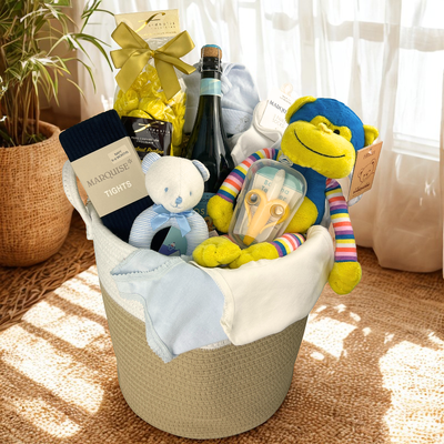 Snuggles & Smiles Baby Basket